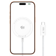 TECH-PROTECT A54 MAGNETIC MAGSAFE WIRELESS CHARGER 25W QI2.2 WHITE