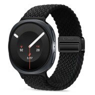 Найлонова каишка за Samsung Galaxy Watch 8 / 9 / Classic (40 / 44 / 46 mm) от Tech-Protect Nylonmag - Black