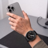 Найлонова каишка за Samsung Galaxy Watch 8 / 9 / Classic (40 / 44 / 46 mm) от Tech-Protect Nylonmag - Black