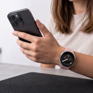 Найлонова каишка за Samsung Galaxy Watch 8 / 9 / Classic (40 / 44 / 46 mm) от Tech-Protect Nylonmag - Dusty Rose