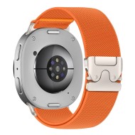 Найлонова каишка за Samsung Galaxy Watch 8 / 9 / Classic (40 / 44 / 46 mm) от Tech Protect Nylon Claps - Orange