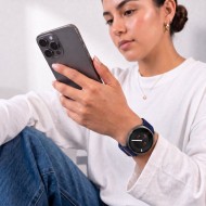 Найлонова каишка за Samsung Galaxy Watch 8 / 9 / Classic (40 / 44 / 46 mm) от Tech Protect Nylon Claps - Navy Blue