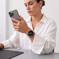 Найлонова каишка за Samsung Galaxy Watch 8 / 9 / Classic (40 / 44 / 46 mm) от Tech Protect Nylon Claps - Starlight