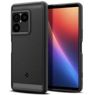 Удароустойчив кейс за Sony Xperia 1 VIII 5G от Spigen Rugged Armor - Matte Black
