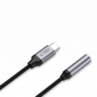 TECH-PROTECT ULTRABOOST ADAPTER USB-C TO MINI JACK 3.5MM DAC IRON GREY