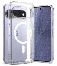 Удароустойчив твърд кейс с MagSafe за Google Pixel 11 от Ringke Fusion Magnetic - Clear