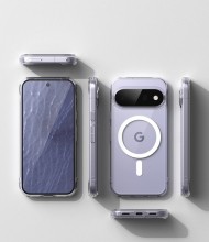 Удароустойчив твърд кейс с MagSafe за Google Pixel 11 от Ringke Fusion Magnetic - Clear