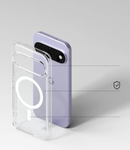 Удароустойчив твърд кейс с MagSafe за Google Pixel 11 от Ringke Fusion Magnetic - Clear