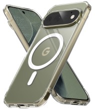Удароустойчив твърд кейс с MagSafe за Google Pixel 11 Pro от Ringke Fusion Magnetic - Clear