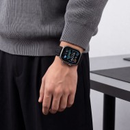 TECH-PROTECT NYLON SPORT APPLE WATCH 8 / 9 / 10 / 11 / SE / ULTRA (44 / 45 / 46 / 49 MM) BLACK