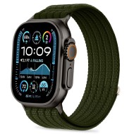 TECH-PROTECT NYLON SPORT APPLE WATCH 8 / 9 / 10 / 11 / SE / ULTRA (44 / 45 / 46 / 49 MM) MILITARY GREEN