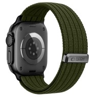 TECH-PROTECT NYLON SPORT APPLE WATCH 8 / 9 / 10 / 11 / SE / ULTRA (44 / 45 / 46 / 49 MM) MILITARY GREEN