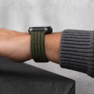 TECH-PROTECT NYLON SPORT APPLE WATCH 8 / 9 / 10 / 11 / SE / ULTRA (44 / 45 / 46 / 49 MM) MILITARY GREEN