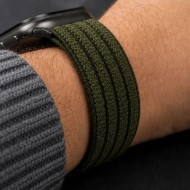 TECH-PROTECT NYLON SPORT APPLE WATCH 8 / 9 / 10 / 11 / SE / ULTRA (44 / 45 / 46 / 49 MM) MILITARY GREEN