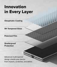 SZKŁO PRYWATYZUJĄCE RINGKE COVER DISPLAY EASY SLIDE 360 2-PACK GALAXY Z FOLD 8 ULTRA PRIVACY