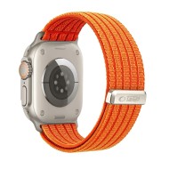 TECH-PROTECT NYLON SPORT APPLE WATCH 8 / 9 / 10 / 11 / SE / ULTRA (44 / 45 / 46 / 49 MM) ORANGE