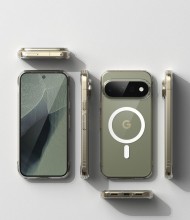 Удароустойчив твърд кейс с MagSafe за Google Pixel 11 Pro XL от Ringke Fusion Magnetic - Clear