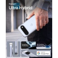 Удароустойчив кейс за Google Pixel 11 от Spigen Ultra Hybrid - Crystal Clear