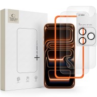 SZKŁO HARTOWANE TECH-PROTECT EASY SET+ 3-PACK IPHONE 18 PRO MAX CLEAR