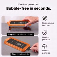 SZKŁO HARTOWANE TECH-PROTECT QUICK SET+ 2-PACK IPHONE 17 PRO / 18 PRO BLACK