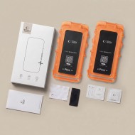 SZKŁO HARTOWANE TECH-PROTECT QUICK SET+ 2-PACK IPHONE 17 PRO / 18 PRO BLACK