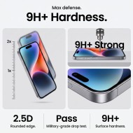 SZKŁO HARTOWANE TECH-PROTECT QUICK SET+ 2-PACK IPHONE 17 PRO MAX / 18 PRO MAX BLACK