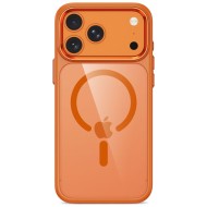 TECH-PROTECT MAGMAT MAGSAFE CC IPHONE 17 PRO / 18 PRO COSMIC ORANGE/CLEAR