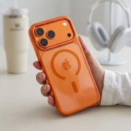 TECH-PROTECT MAGMAT MAGSAFE CC IPHONE 17 PRO / 18 PRO COSMIC ORANGE/CLEAR