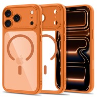 TECH-PROTECT MAGPEAK MAGSAFE CC IPHONE 17 PRO / 18 PRO COSMIC ORANGE/CLEAR