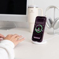 TECH-PROTECT MAGPEAK MAGSAFE CC IPHONE 17 PRO / 18 PRO MATTE DARK CHERRY
