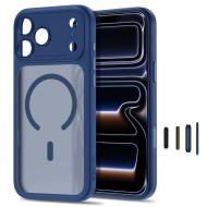 TECH-PROTECT MAGPEAK MAGSAFE CC IPHONE 17 PRO / 18 PRO MATTE DEEP BLUE