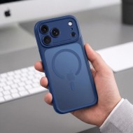 TECH-PROTECT MAGPEAK MAGSAFE CC IPHONE 17 PRO / 18 PRO MATTE DEEP BLUE