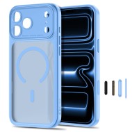 TECH-PROTECT MAGPEAK MAGSAFE CC IPHONE 17 PRO / 18 PRO MATTE LIGHT BLUE