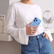 TECH-PROTECT MAGPEAK MAGSAFE CC IPHONE 17 PRO / 18 PRO MATTE LIGHT BLUE