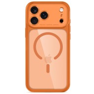 TECH-PROTECT MAGPEAK MAGSAFE CC IPHONE 17 PRO MAX / 18 PRO MAX COSMIC ORANGE/CLEAR