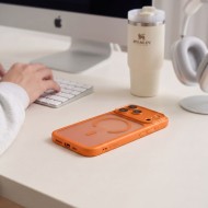 TECH-PROTECT MAGPEAK MAGSAFE CC IPHONE 17 PRO MAX / 18 PRO MAX MATTE COSMIC ORANGE