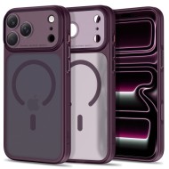 TECH-PROTECT MAGPRIME MAGSAFE CC IPHONE 17 PRO / 18 PRO MATTE DARK CHERRY