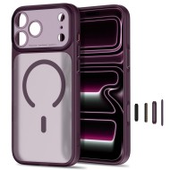 TECH-PROTECT MAGPRIME MAGSAFE CC IPHONE 17 PRO / 18 PRO MATTE DARK CHERRY