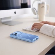 TECH-PROTECT MAGPRIME MAGSAFE CC IPHONE 17 PRO / 18 PRO MATTE LIGHT BLUE