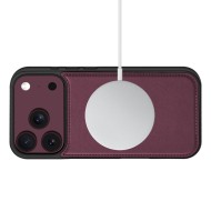 Кожен тефтер с MagSafe за iPhone 17 Pro Max / 18 Pro Max от Tech-Protect Wallet MagSafe - Mulberry