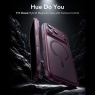 ESR CLASSIC HYBRID MAGSAFE IPHONE 17 PRO / 18 PRO FROSTED DEEP BURGUNDY