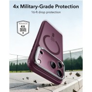 ESR CLASSIC HYBRID KICKSTAND MAGSAFE IPHONE 17 PRO / 18 PRO FROSTED DEEP BURGUNDY