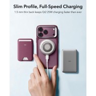 ESR CLASSIC HYBRID KICKSTAND MAGSAFE IPHONE 17 PRO MAX / 18 PRO MAX FROSTED DEEP BURGUNDY