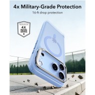 ESR CLASSIC HYBRID KICKSTAND MAGSAFE IPHONE 17 PRO MAX / 18 PRO MAX FROSTED LIGHT BLUE