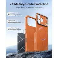 ESR CYBER TOUGH KICKSTAND MAGSAFE IPHONE 17 PRO / 18 PRO ORANGE