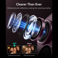 OSŁONA NA APARAT ESR ARMORITE CAMERA PROTECTOR IPHONE 18 PRO / 18 PRO MAX DEEP BURGUNDY