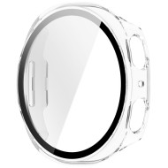 TECH-PROTECT DEFENSE 2-PACK SAMSUNG GALAXY WATCH 8 / 9 (40 MM) MATTE BLACK & CLEAR