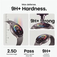 SZKŁO HARTOWANE TECH-PROTECT EASY SET+ 2-PACK SAMSUNG GALAXY WATCH 8 / 9 (44 MM) CLEAR
