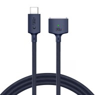 TECH-PROTECT MMC01 ULTRABOOST MAGNETIC MACBOOK CABLE USB-C TO MAGSAFE 3 140W 300CM MIDNIGHT BLUE
