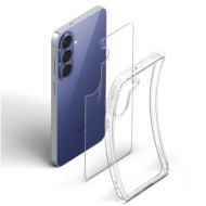 Удароустойчив кейс за Samsung Galaxy S26 FE от Spigen Ultra Hybrid - Crystal Clear